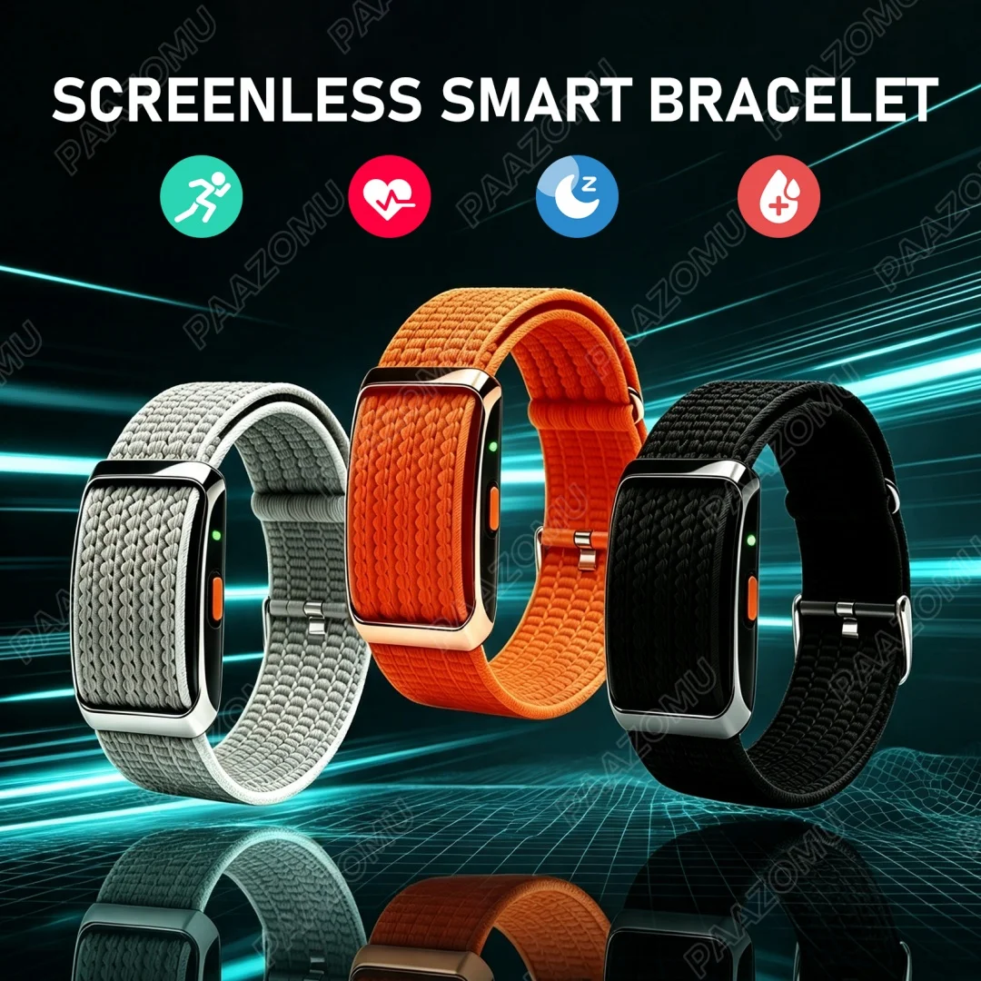 Canvas Strap Watch - 2026 Nuovo Tracker Fitness Senza Schermo