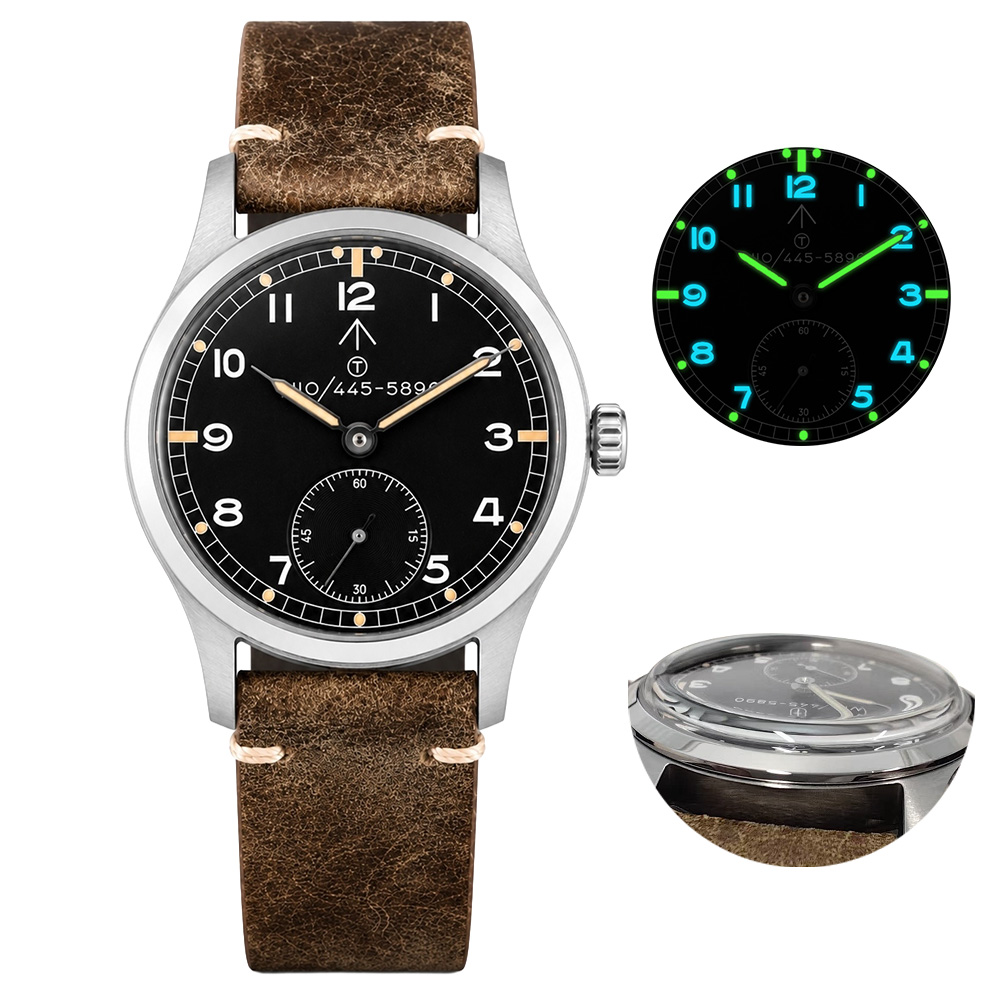 Tropic Strap Vintage - HRUODLAND Orologio Uomo Militare Vintage con