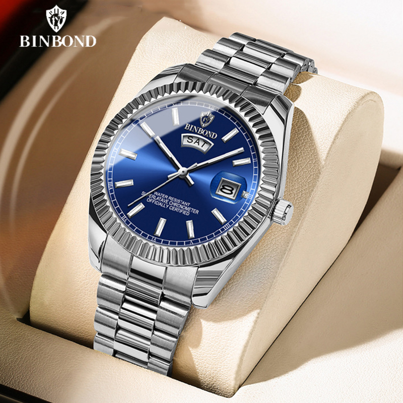 BINBOND B7012 Orologio da uomo - Rolex Watch Datejust recensione e prezzo