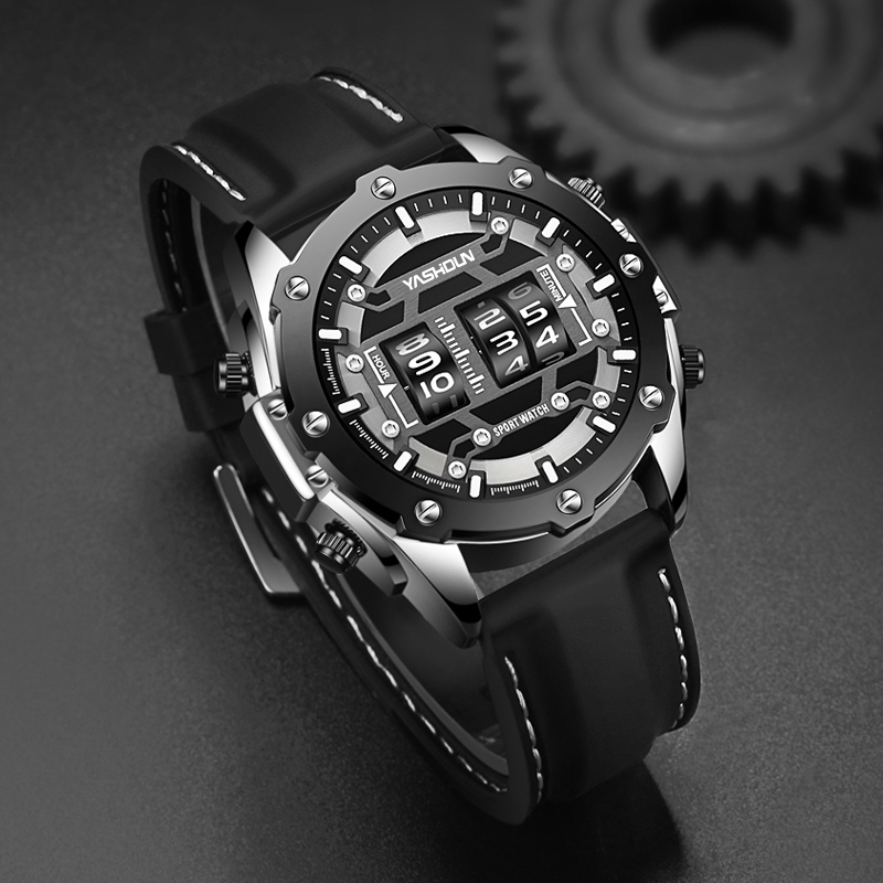 Orologio creativo al quarzo di - Leather Watch Band Men recensione e prezzo