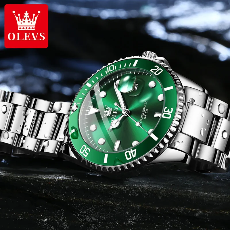 OLEVS Orologio al quarzo origi - Rolex Watch Datejust recensione e prezzo